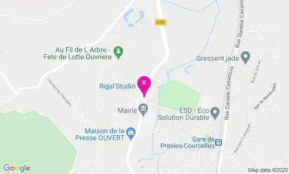 Localisation Delphine Bouchez Blaise