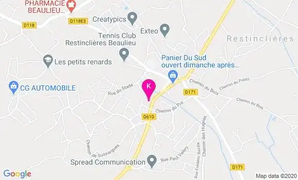Localisation Marie Touzot