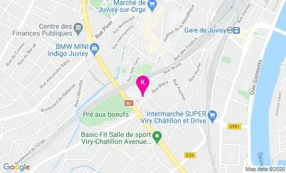 Localisation Thierry Beghe