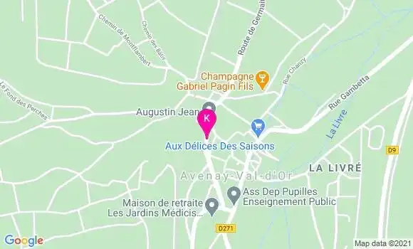 Localisation Cecile Lobjois