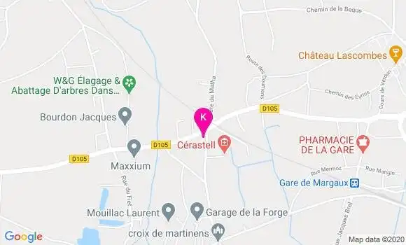 Localisation Benjamin Pax