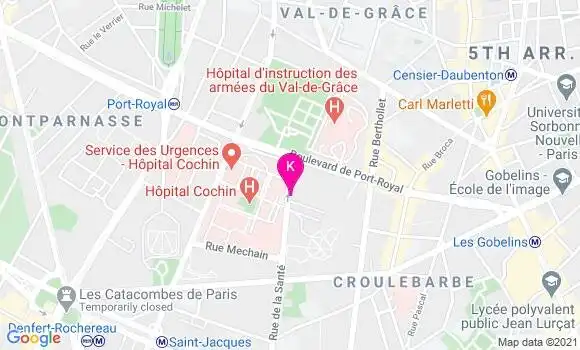 Localisation Samuel Feray