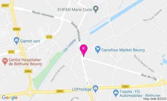 Localisation Raynald Lemaire
