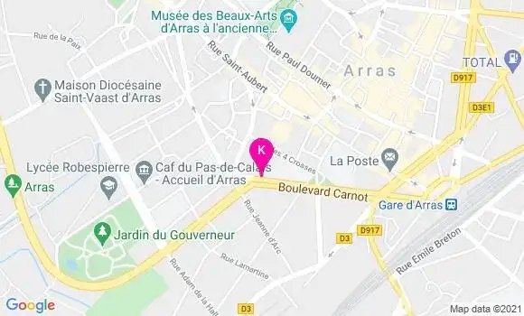 Localisation Isabelle Brogniart