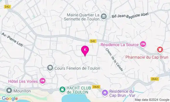 Localisation Catherine Tainon