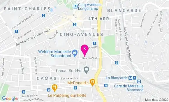 Localisation Marie Orsoni