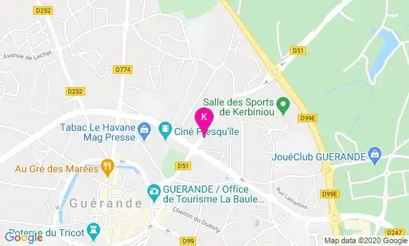 Localisation Davy Dejuine