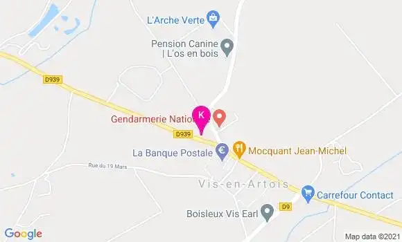 Localisation Marie Pesin
