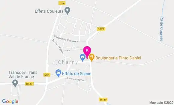 Localisation Julien Dagobert