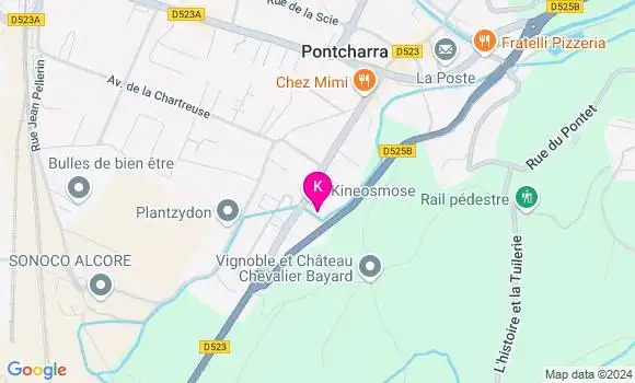 Localisation Anthony Charrier