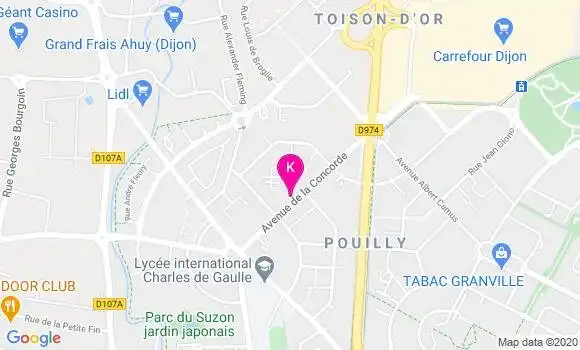 Localisation Florence Deceneux