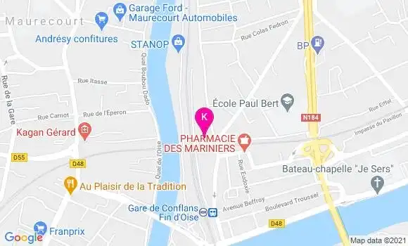 Localisation Celia Maurin