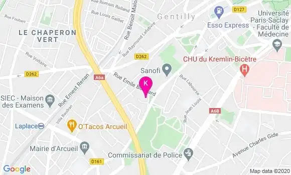 Localisation Igor Guinet