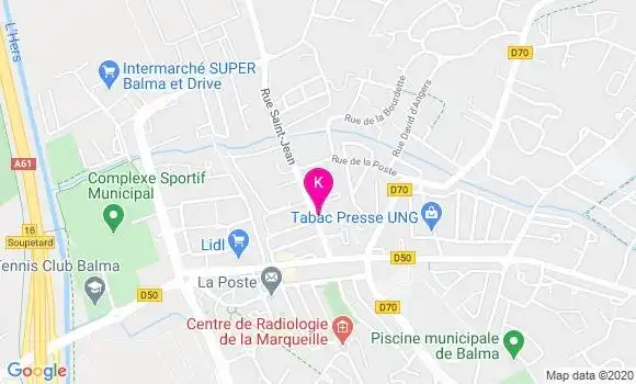 Localisation Pascale Sirech Hebrard