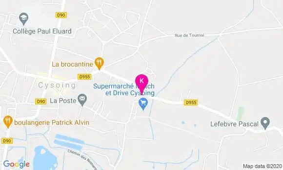 Localisation Myriam Lemaire
