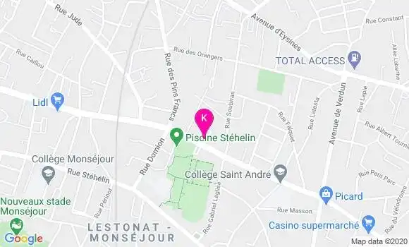 Localisation Bernard Salort