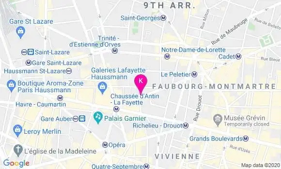 Localisation Siham Allouache