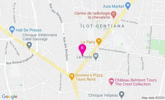 Localisation David Coutout