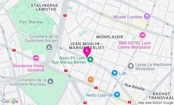 Localisation Fanny Pezet