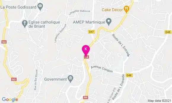 Localisation Marie Madeleine Martin