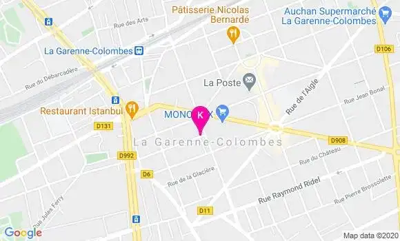Localisation Matthieu Pradel