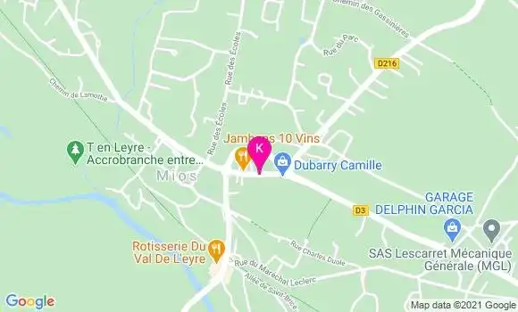 Localisation Marie Laure Chuquet