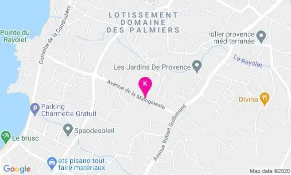 Localisation Nicolas Bouard