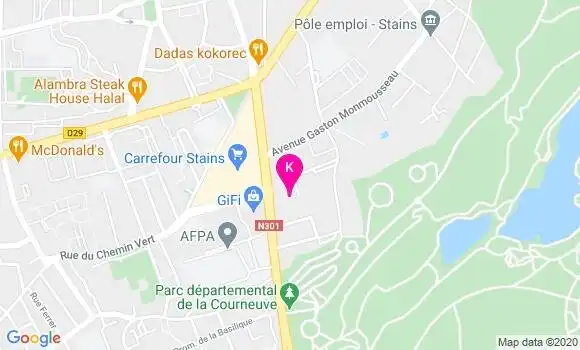 Localisation Catherine Guillaume
