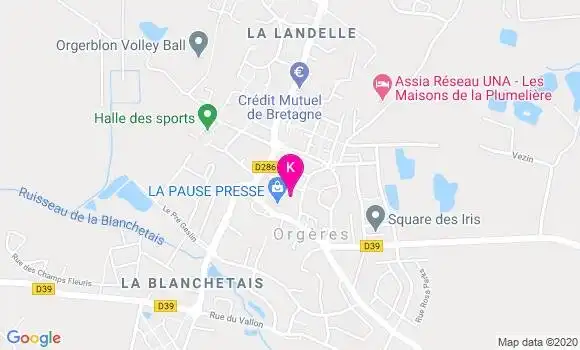 Localisation Cecile Vareilles