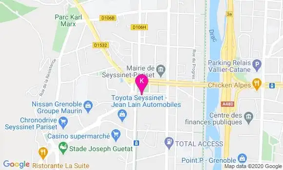 Localisation Tommy Satre