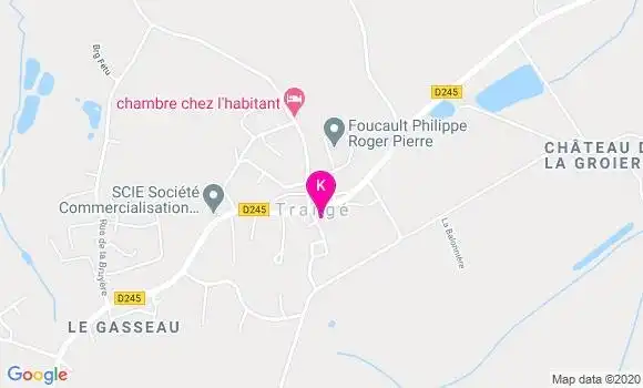 Localisation Natacha Maignan Bellanger