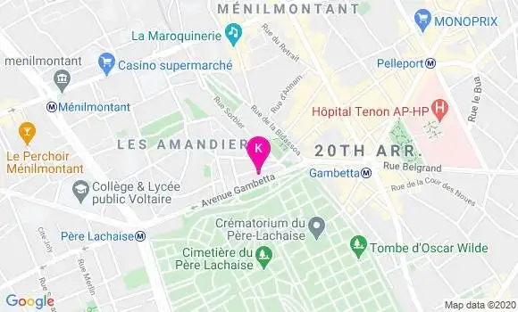 Localisation Sebastien Lefort