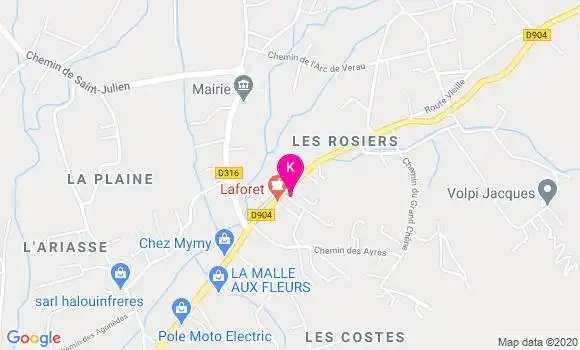 Localisation Jerome Bonnefille