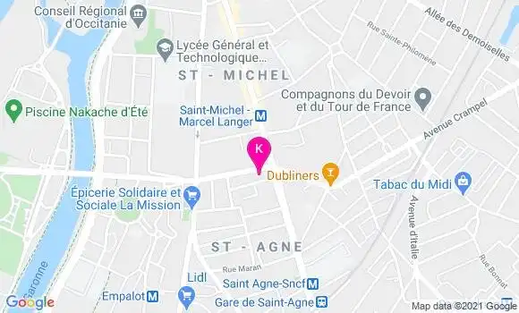 Localisation Elisabeth Bardon