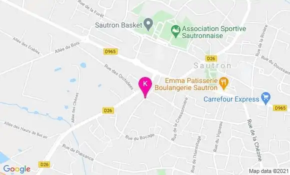 Localisation Solene Dujardin