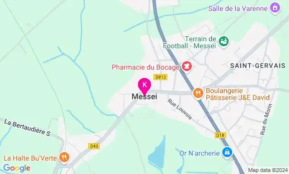 Localisation Benjamin Chevrier