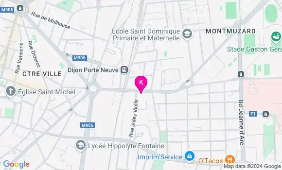 Localisation Jacques Meniaud