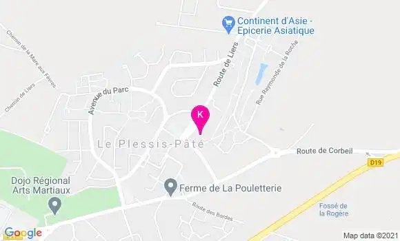 Localisation Laurent Caserio