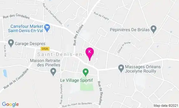 Localisation Sissi Andres