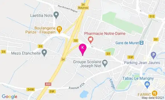 Localisation Jean Philippe Abadie