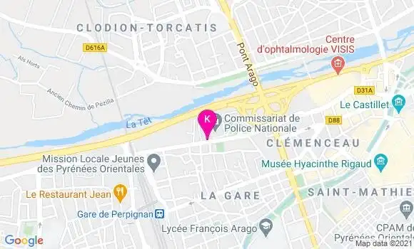 Localisation Valerie Villateau