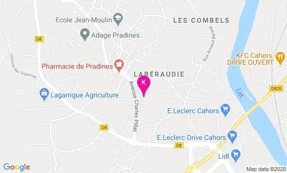 Localisation Magalie Laur