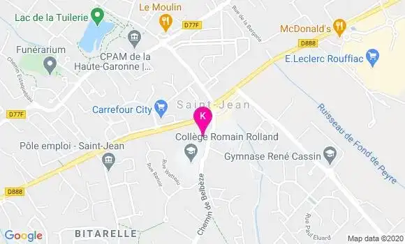 Localisation Laura Loubradou
