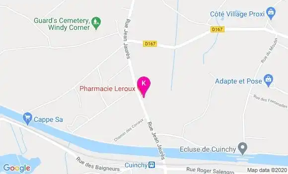 Localisation Philippe Lachery