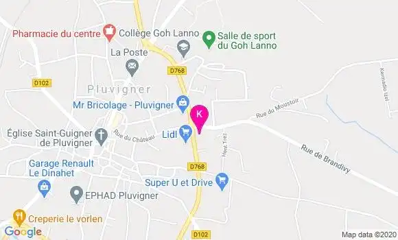 Localisation Soizic Justeau