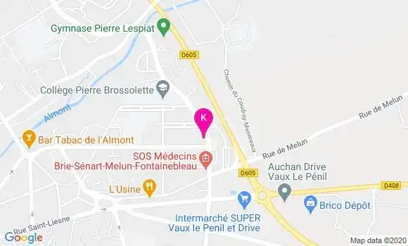Localisation Hugues Denjean