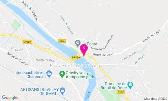 Localisation Martha Desgranges
