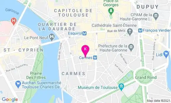 Localisation Helene Mouchin