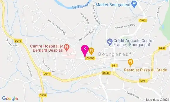 Localisation Christelle Orvain