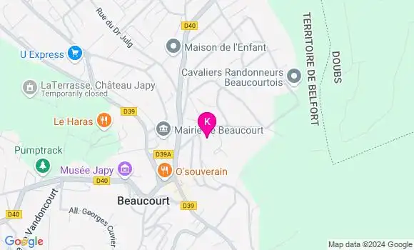 Localisation Yoann Kerdudo